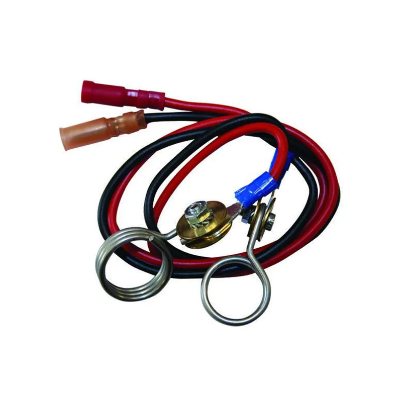 Agifence Battery leads with spring clip